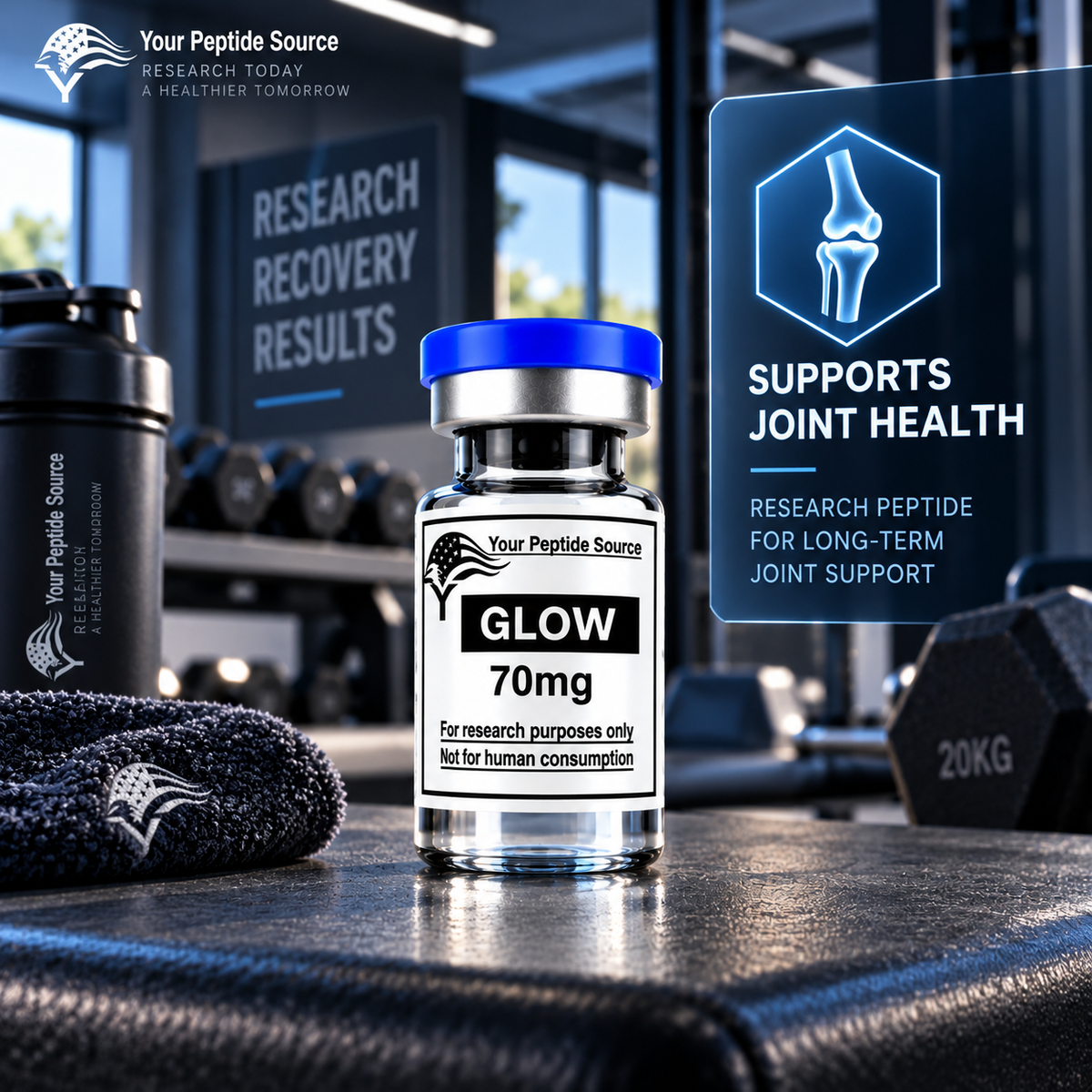 GLOW Research Peptide Blend | 70mg