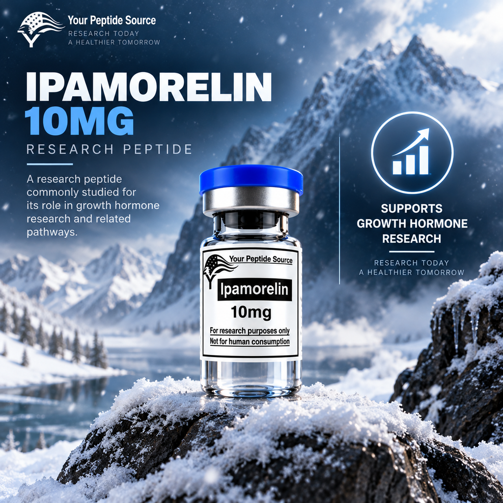 Ipamorelin Research Peptide | 10mg / 2mg