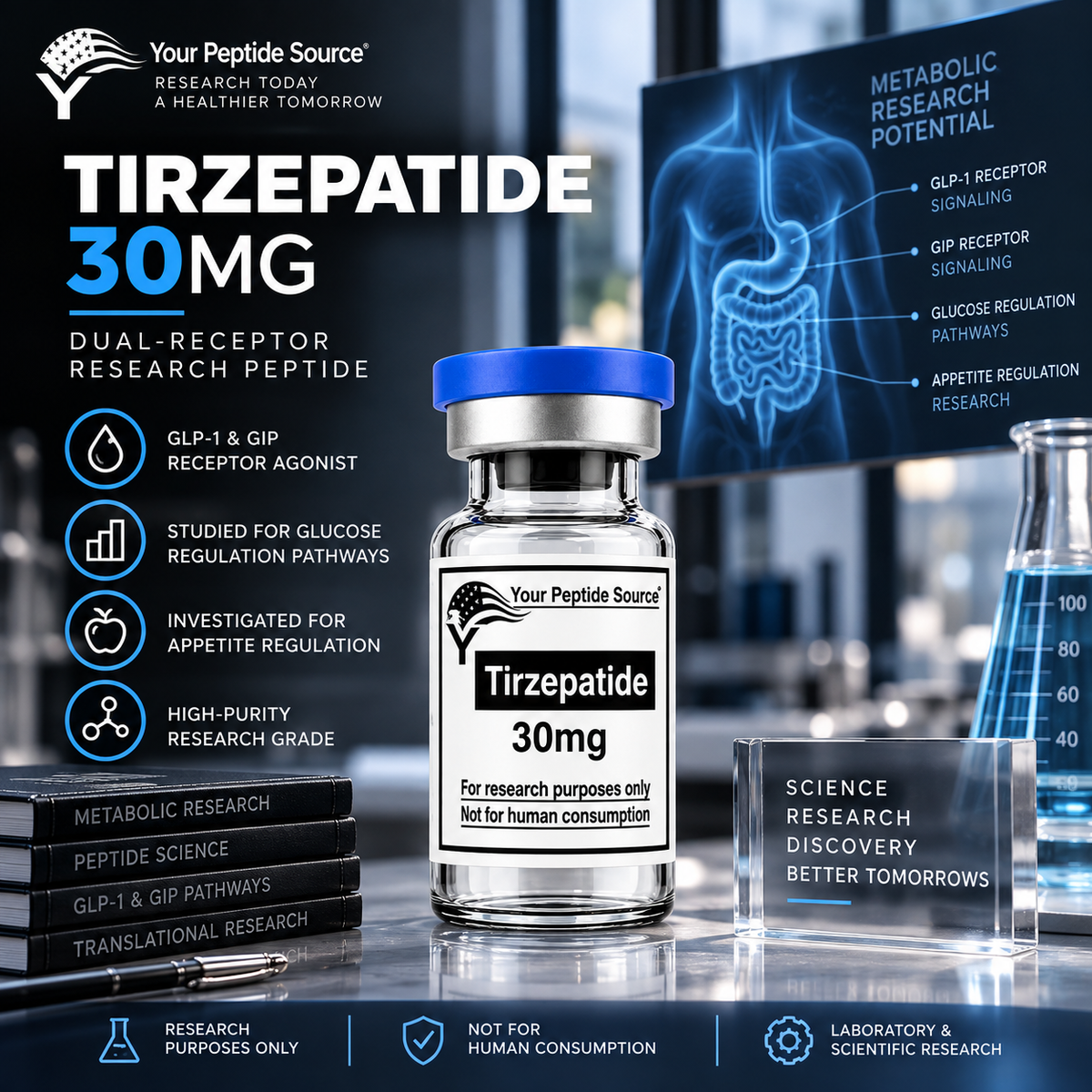 Tirzepatide Research Peptide | 30mg