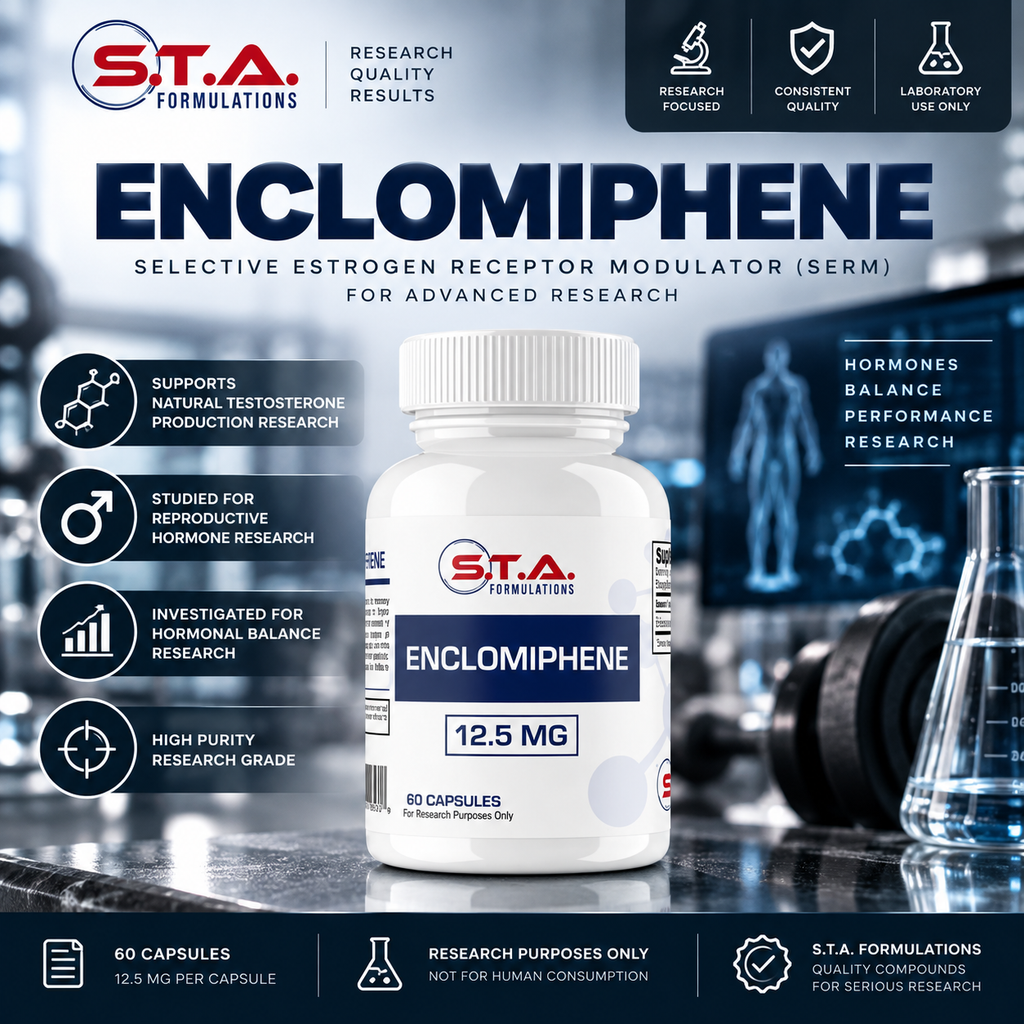 Enclomiphene 12.5 MG – 60 Capsules