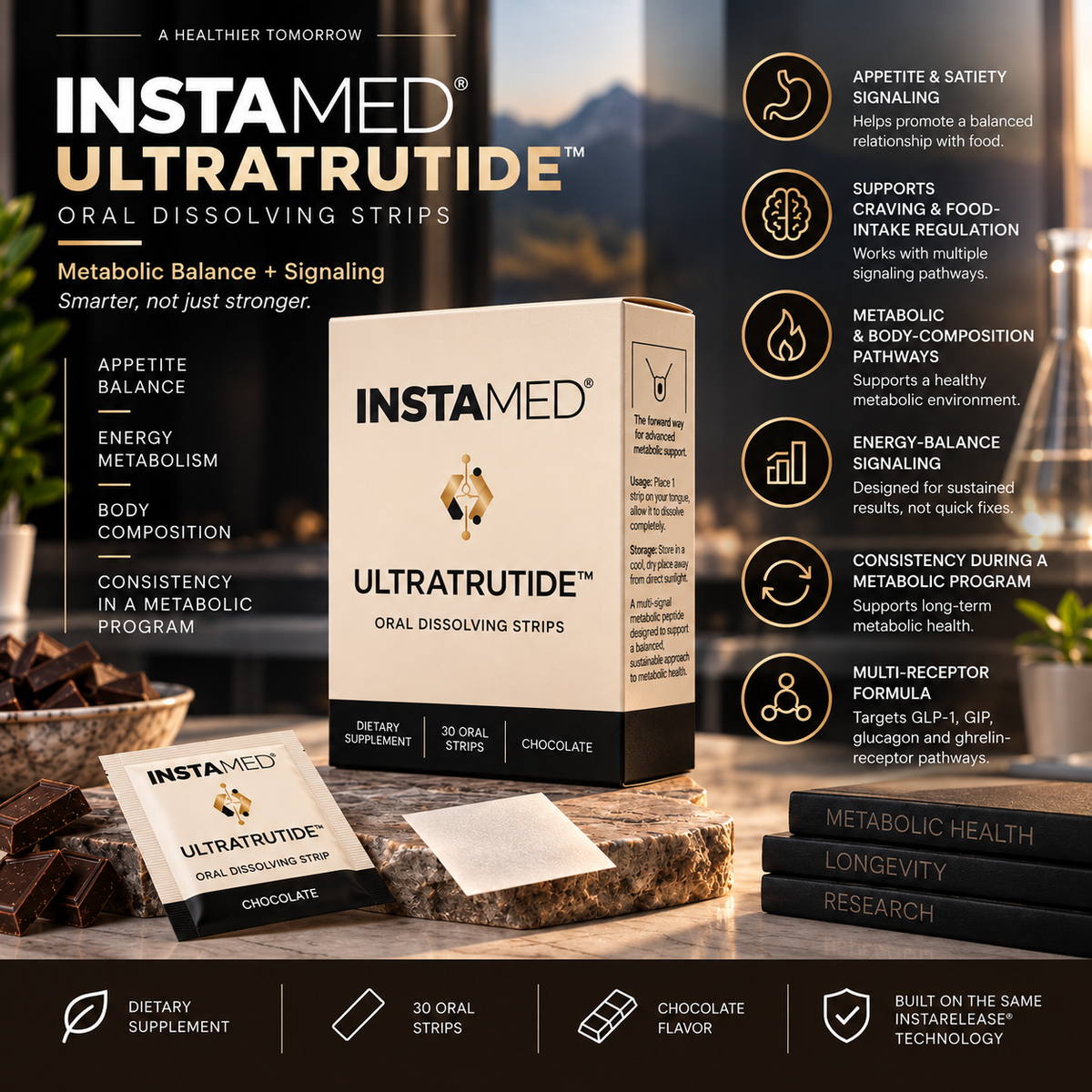 INSTAMED® Ultratrutide™ — Oral Dissolving Strips