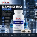 5 Amino 1MQ 50mg — 60 Capsules | STA Formulations