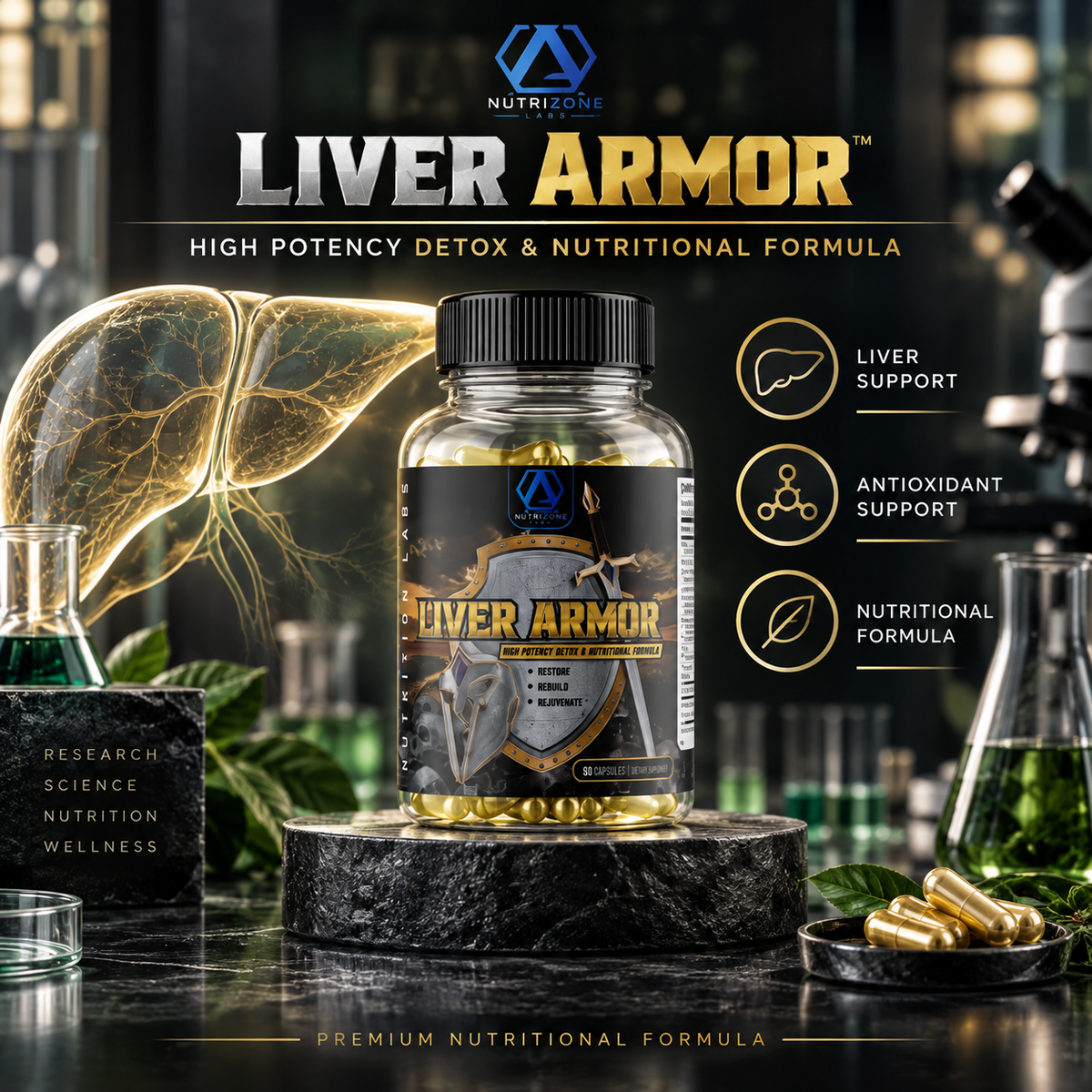 Liver Armor — 90 Capsules