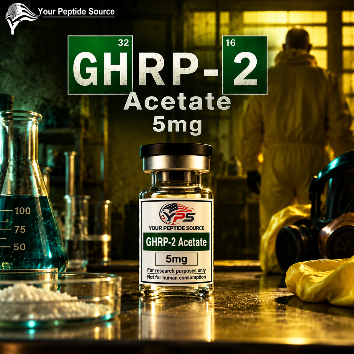 GHRP-2 5mg | Growth Research Peptide