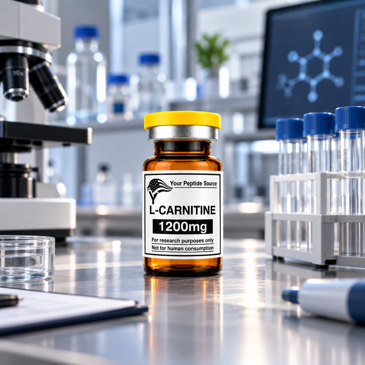 L-Carnitine 1200mg | Research Compound