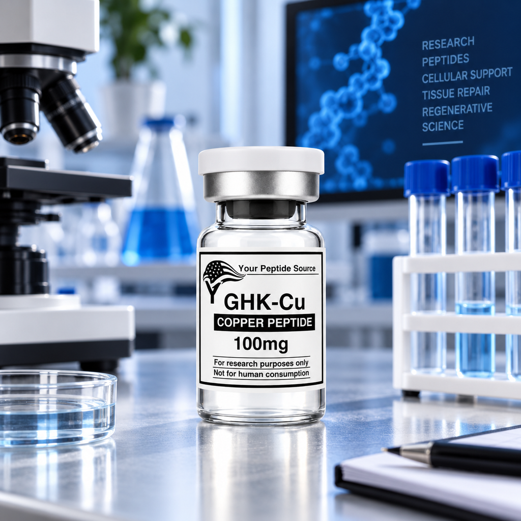 GHK-Cu Copper Peptide 100mg | Research Peptide