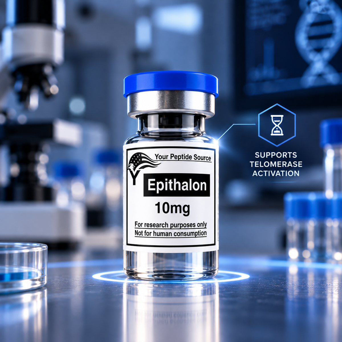 Epithalon 10mg | 50mg Research Peptide