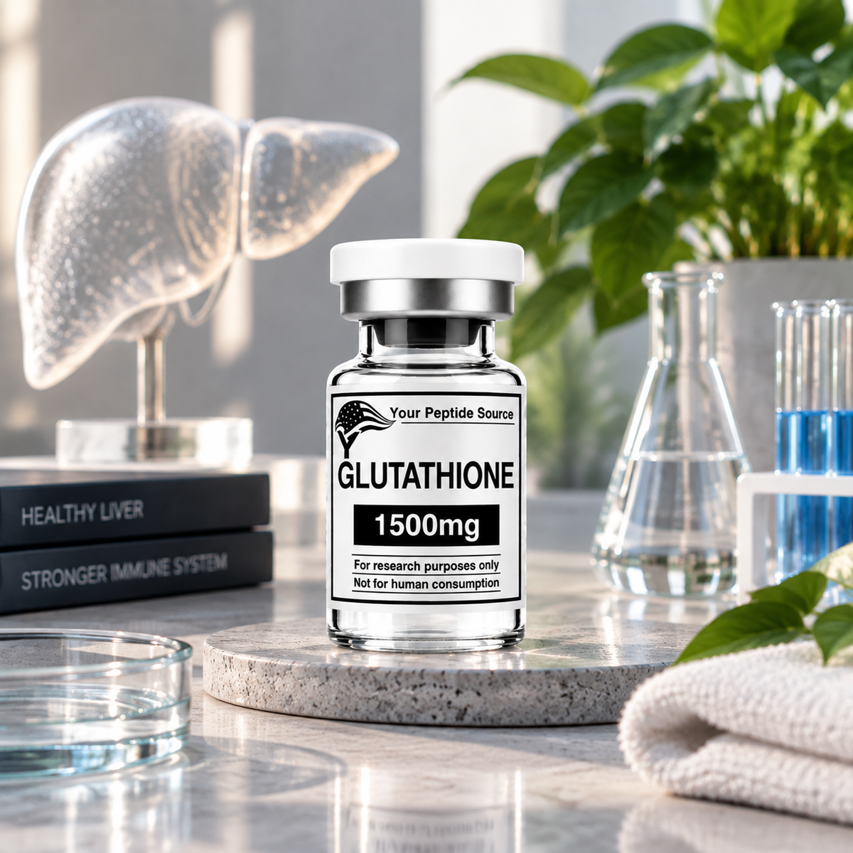 Glutathione 1500mg | Antioxidant Research Compound