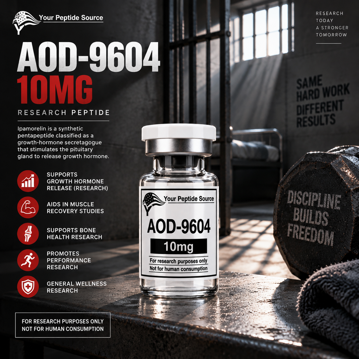 AOD-9604 10mg | Research Peptide