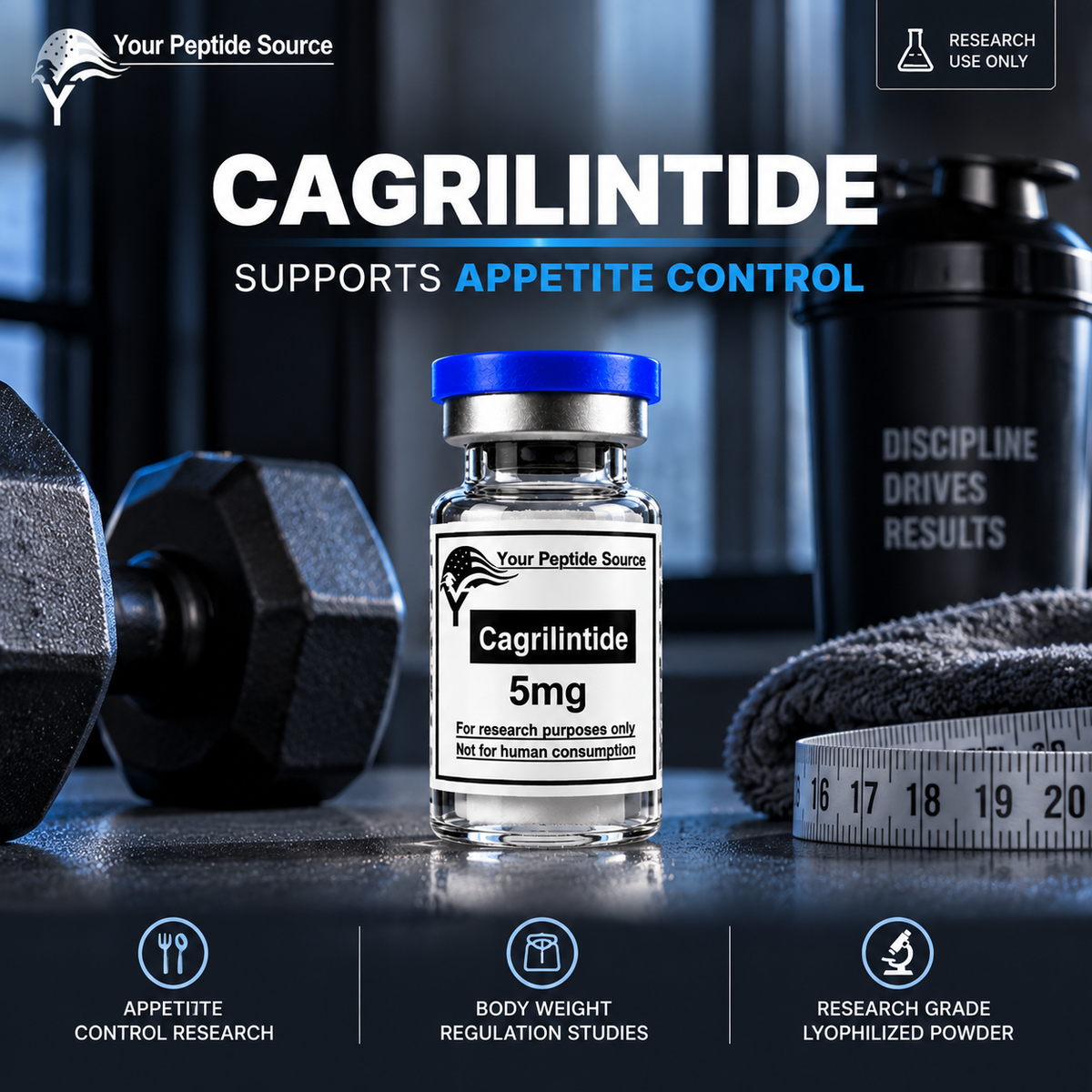 Cagrilintide 5mg | Research Peptide